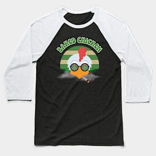 Baked Chicken Baseball T-Shirt